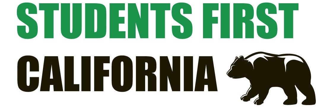 Students First California's banner