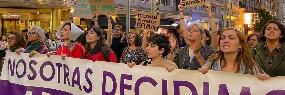 Comisión por el Derecho al Aborto de Madrid banner