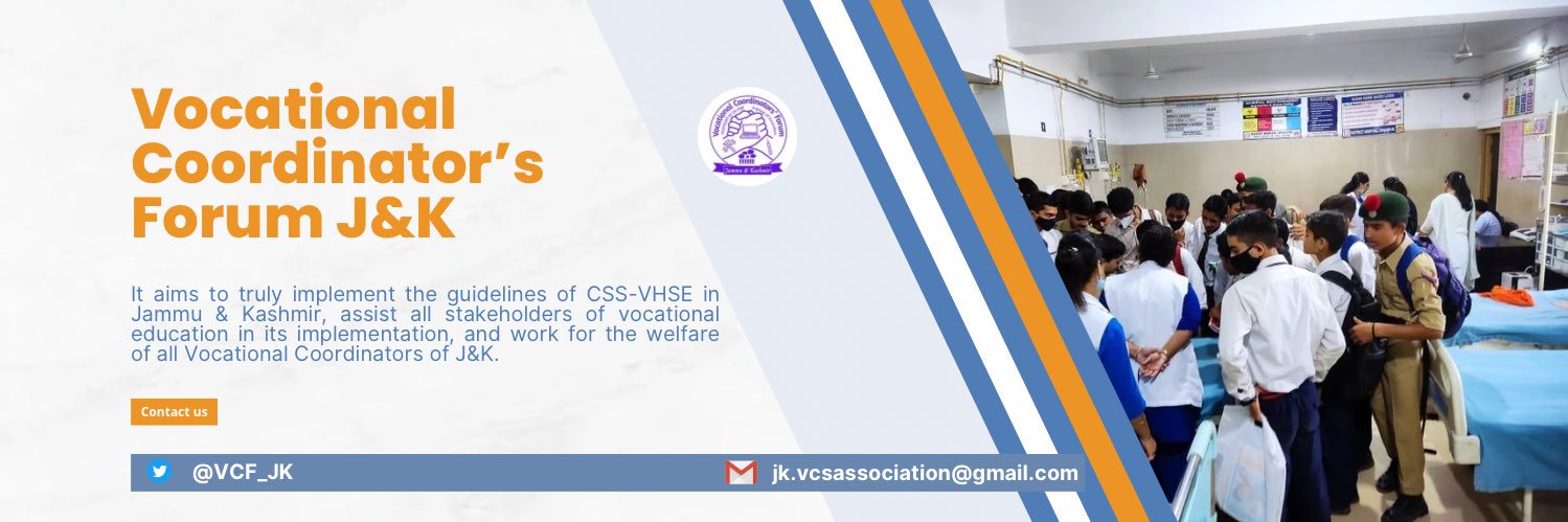 Vocational Coordinators’ Forum, J&K banner