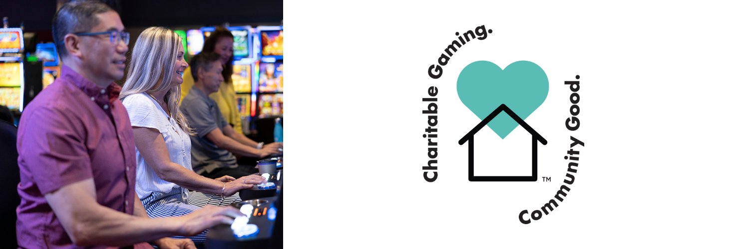 Charitable Gaming. Community Good. banner