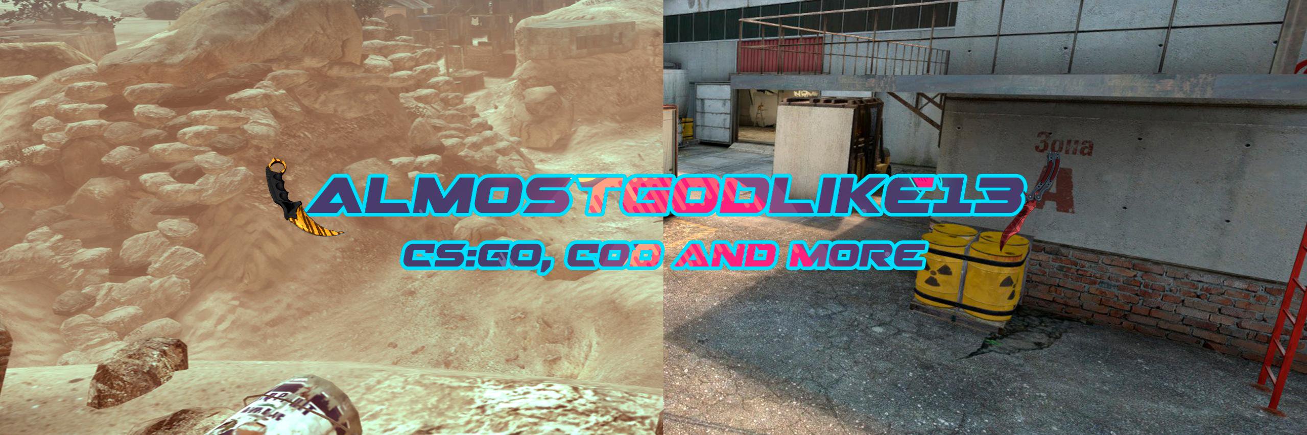 AlmostGodLike13's profile banner image