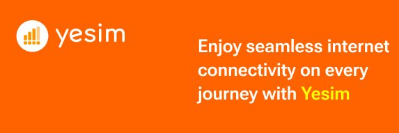 Yesim app banner