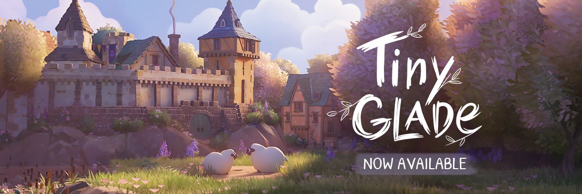 Tiny Glade 🏰🌿 out NOW on Steam ✨'s banner