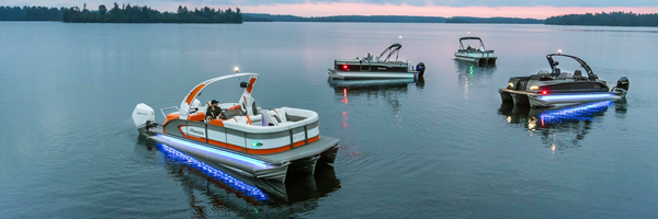 Manitou Pontoon Boat banner