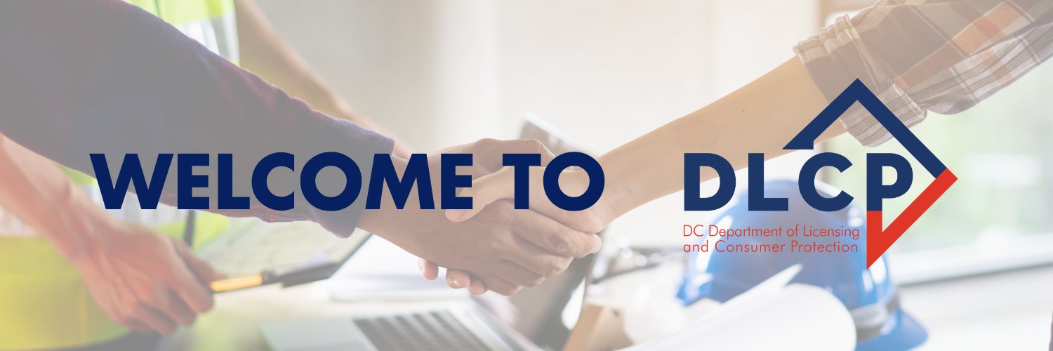 D.C. Dept. of Licensing and Consumer Protection banner