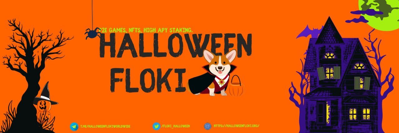 Halloween Floki banner