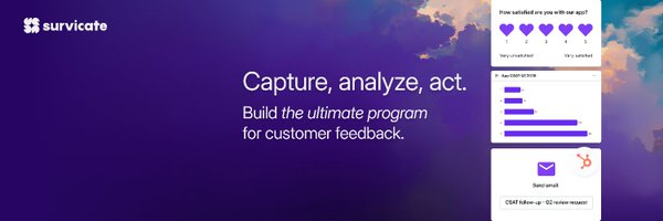 Survicate Profile Banner
