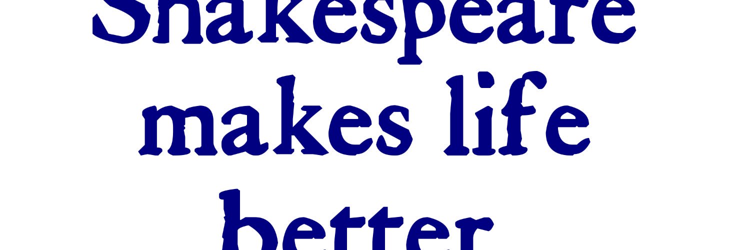 Shakespeare Geek banner