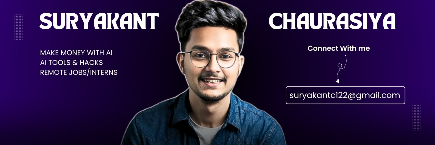 Suryakant Chaurasiya banner