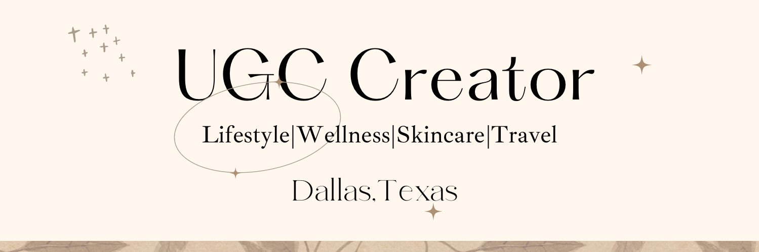 Nicki|UGC Creator banner