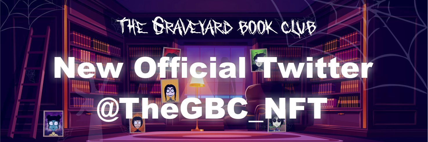 The Graveyard Book Club NFT//SOLD OUT banner