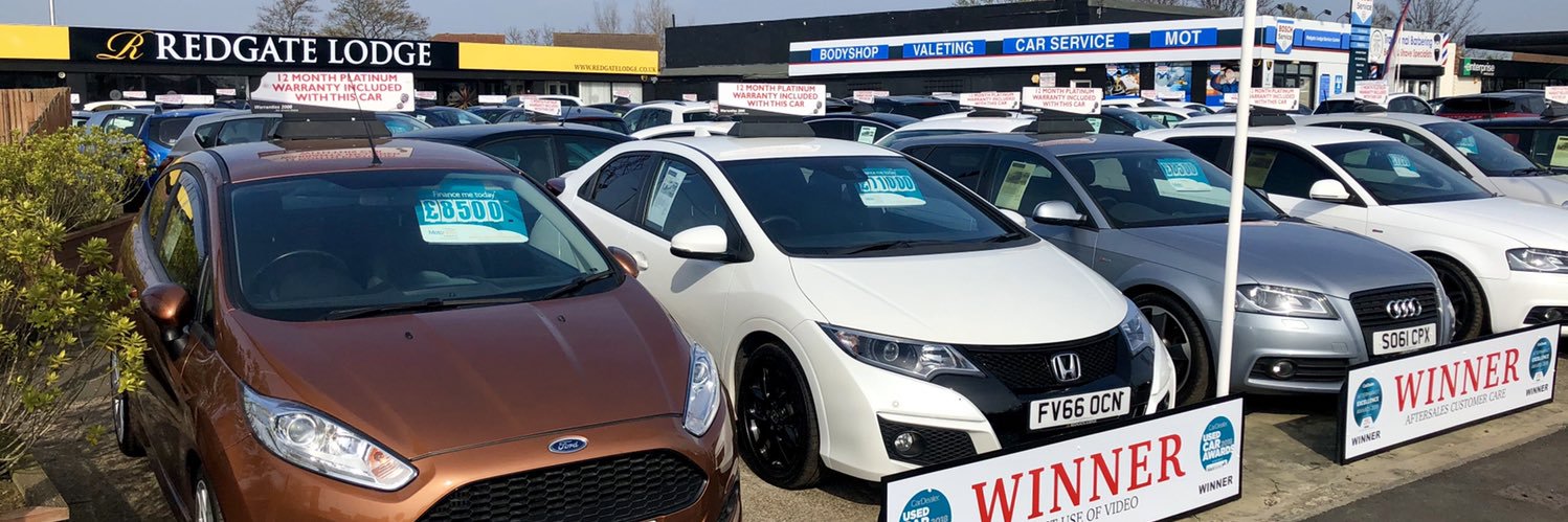 Redgate Lodge banner