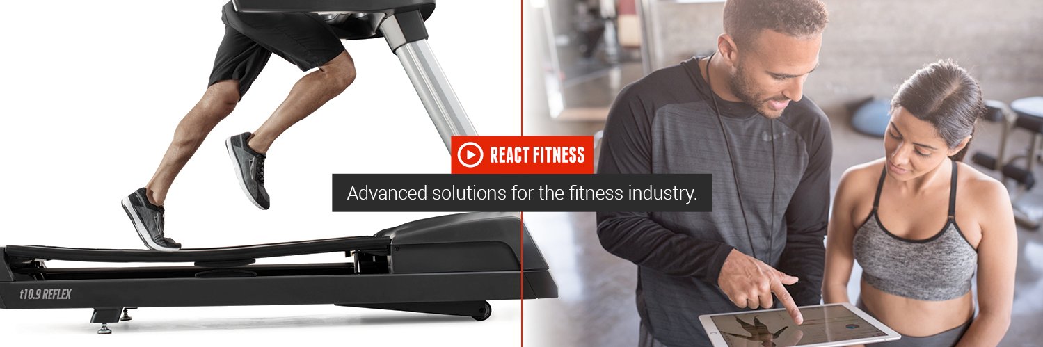 React Fitness banner