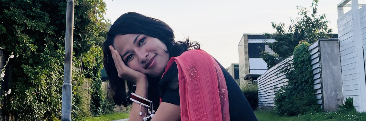 Bunu Shrestha🤍🩵 banner