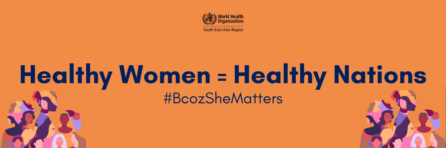 World Health Organization South-East Asia banner