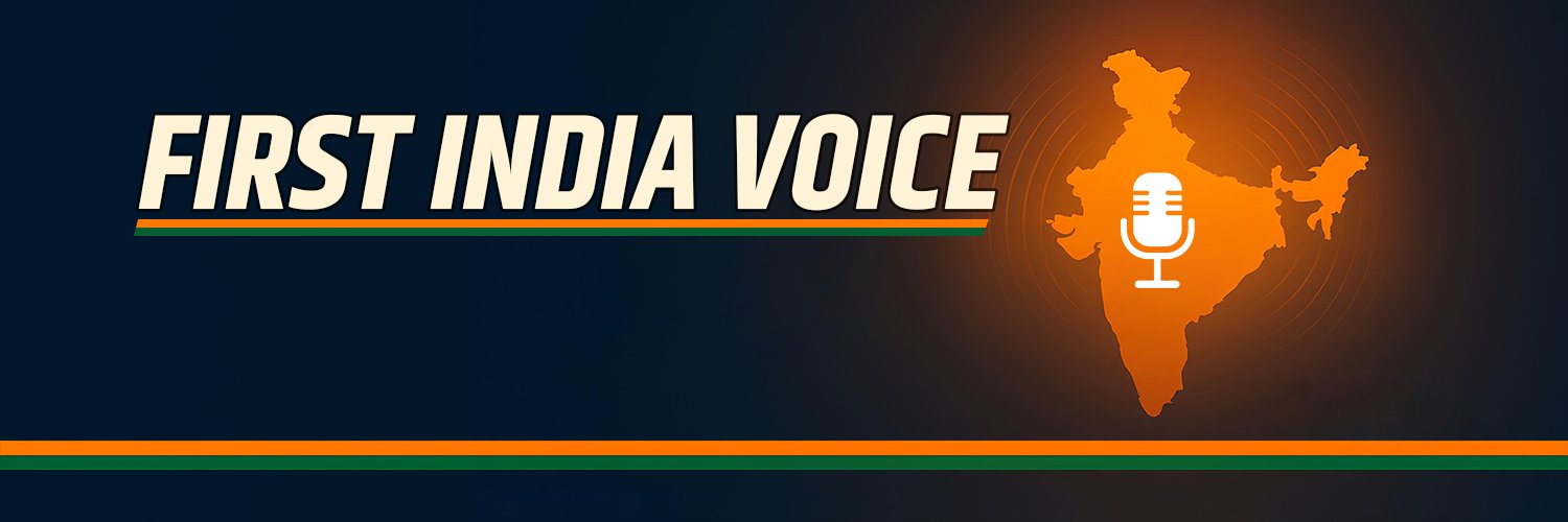 First India Voice 🇮🇳 banner