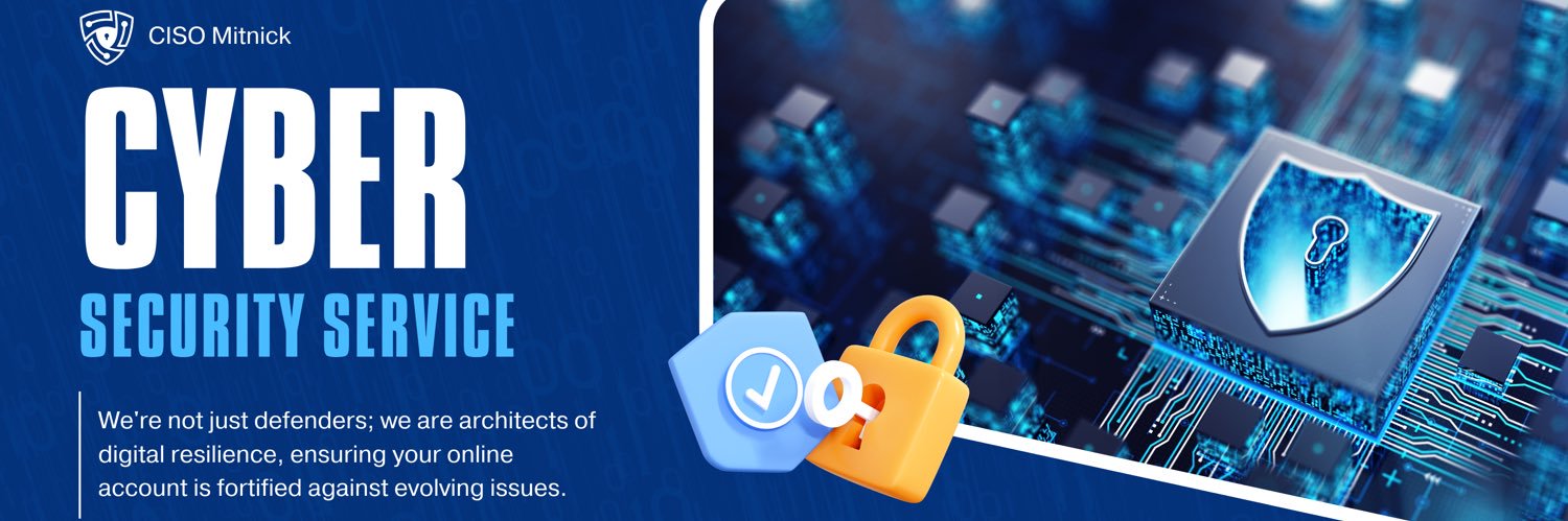 CISOMitnick | Cybersecurity™ banner