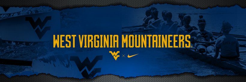 WVU Rowing banner