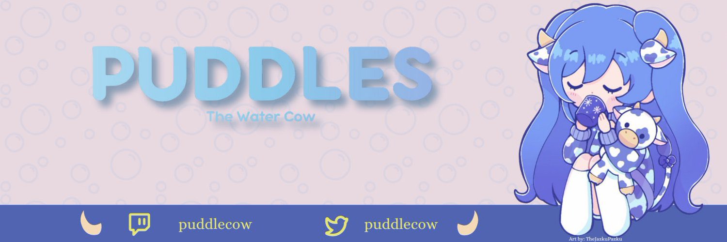 Puddles the water cow Profile Banner