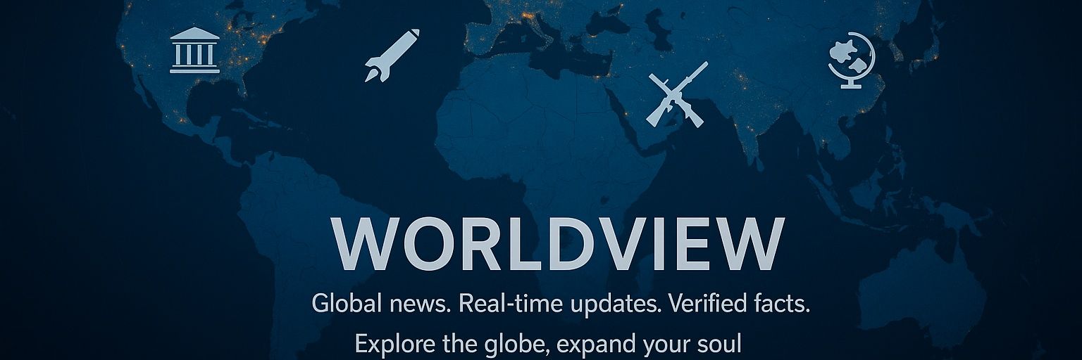 WORLD VIEW's banner