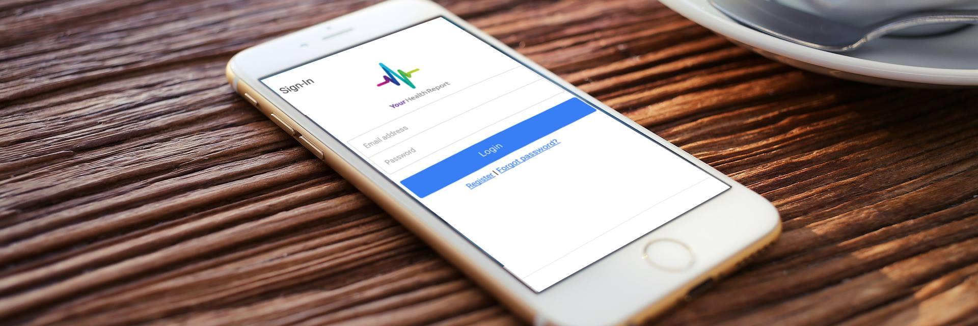 HealthQR's profile banner image