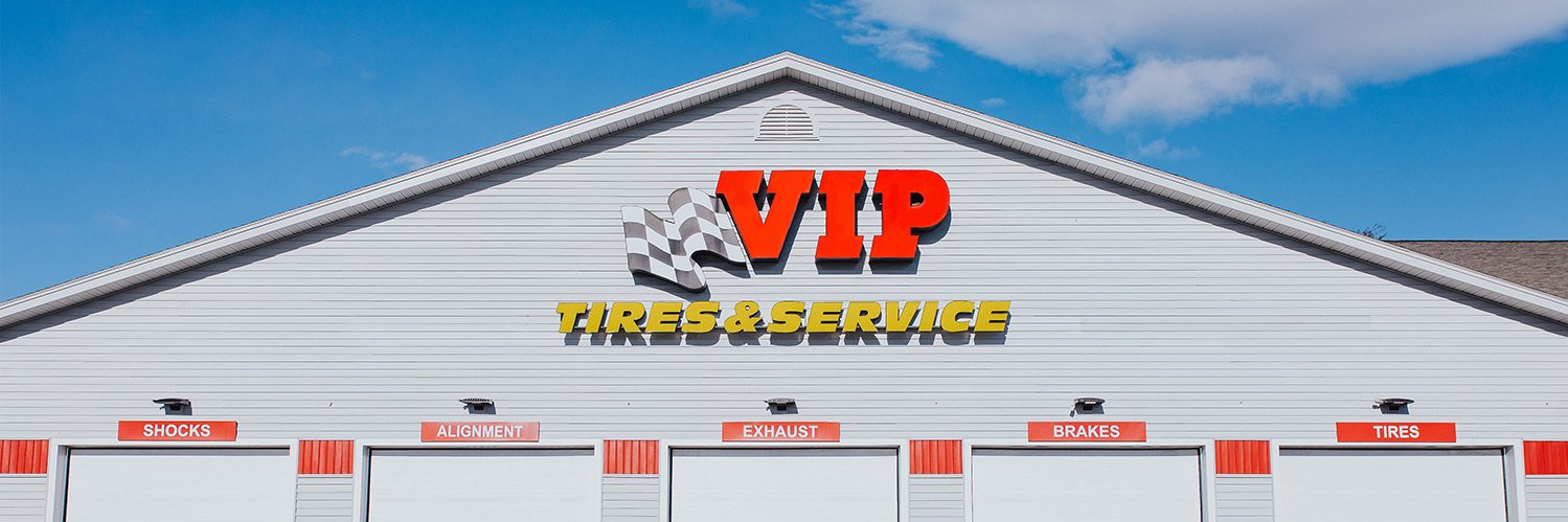 VIP Tires & Service banner