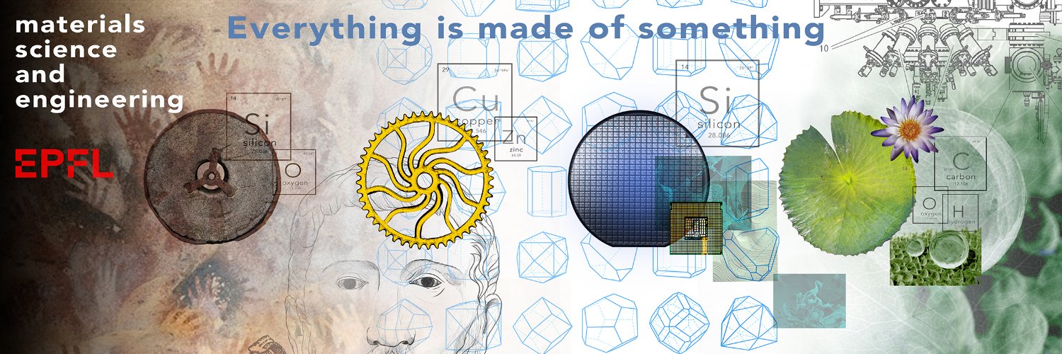 Materials Science & Engineering @EPFL banner