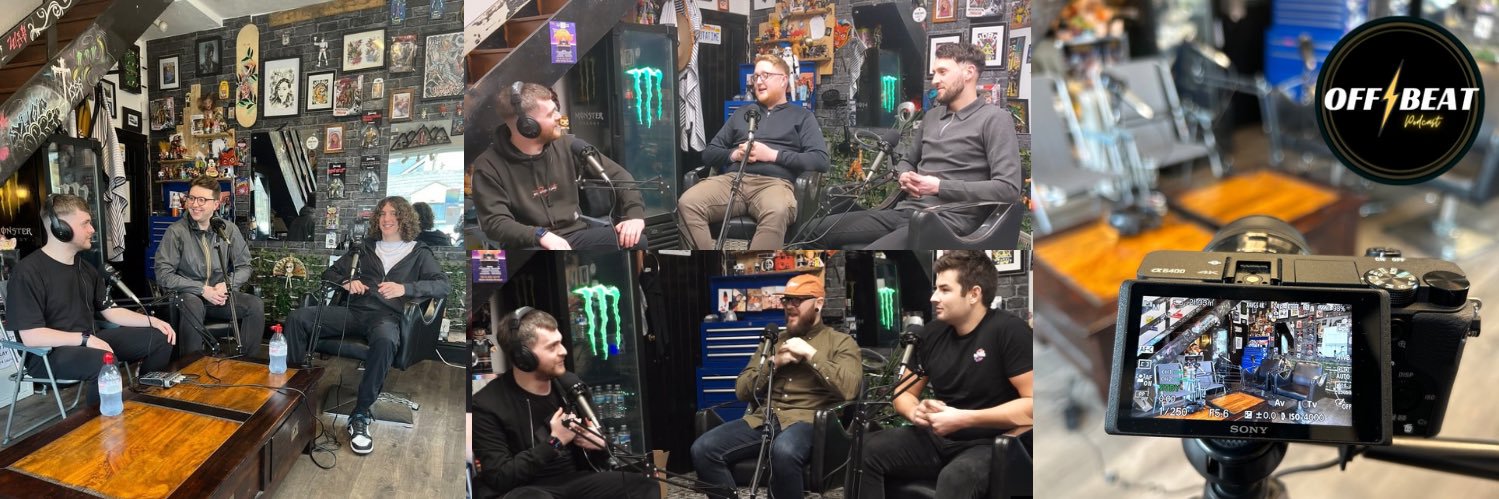 Luke Bardsley - Off Beat Podcast banner