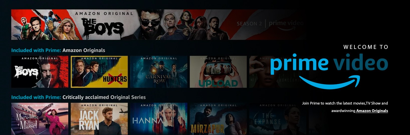 Prime Video ᴿᴾ banner