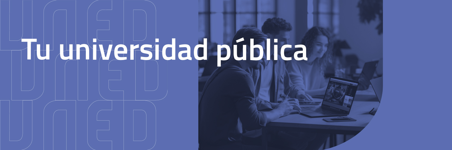 UNED's banner