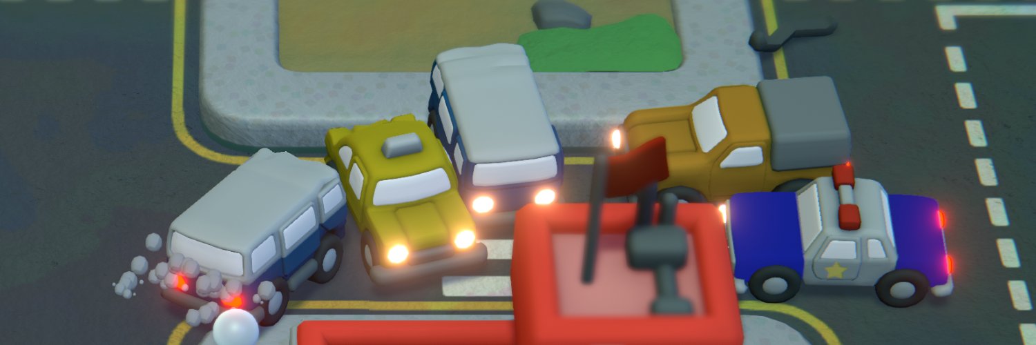 a blue guy whos remaining calm banner