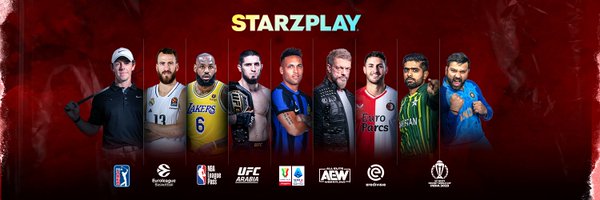 STARZPLAY Sports Profile Banner