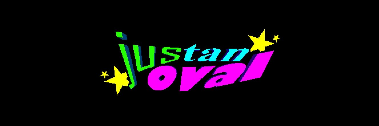 justan oval 🌟 banner
