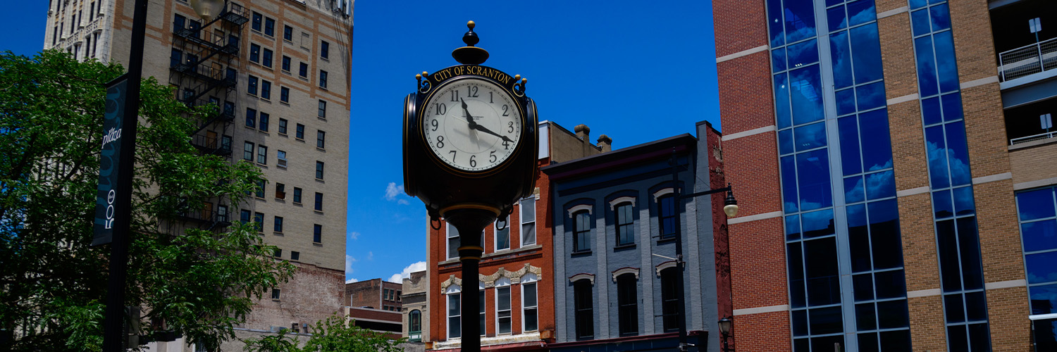 The City of Scranton banner