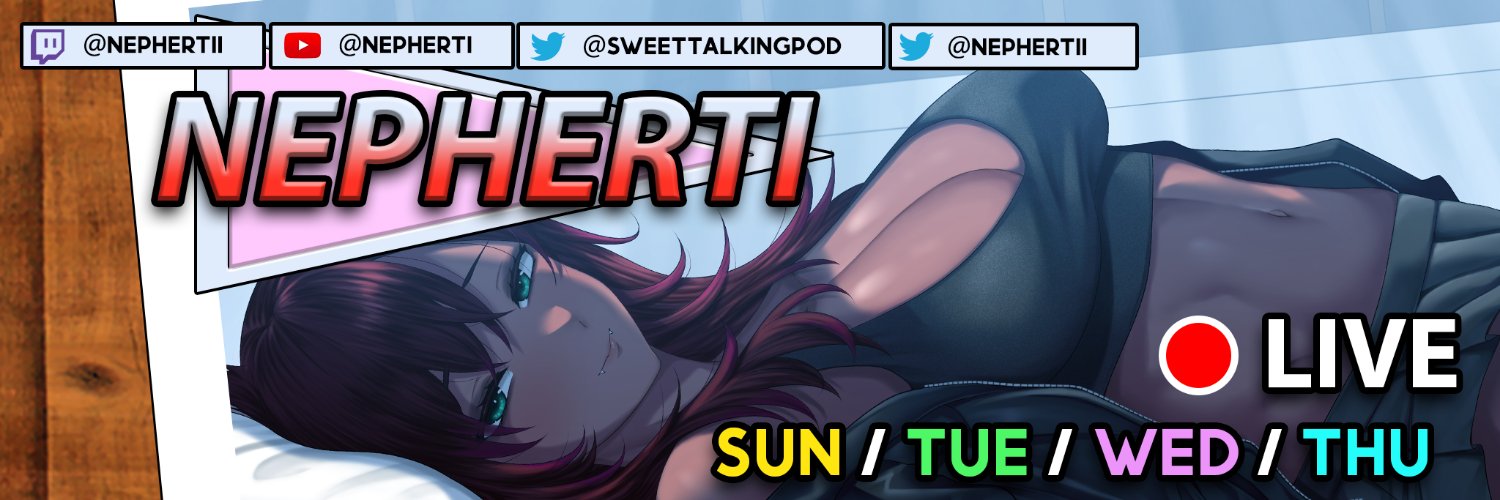 Nepherti ☀️🪷's banner