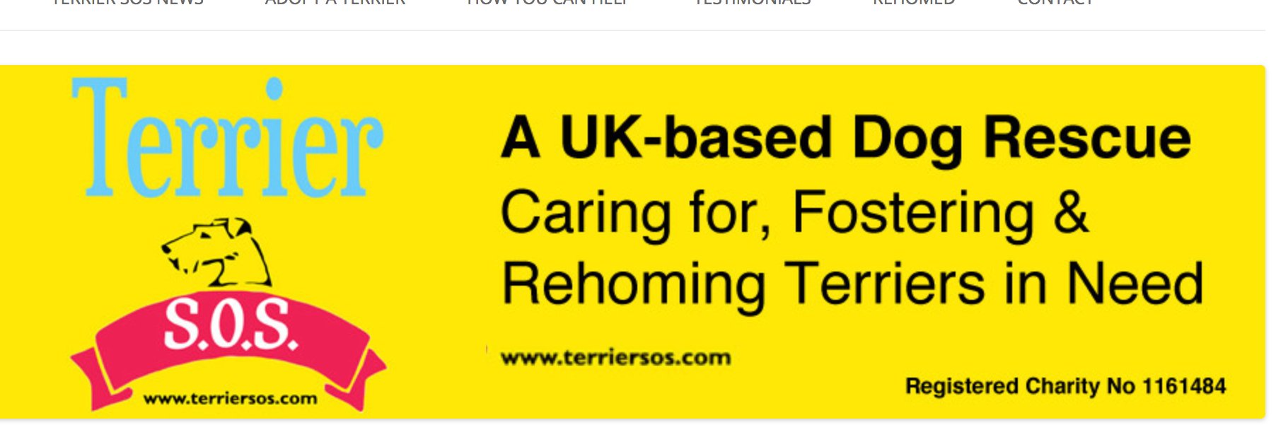 Terrier SOS banner
