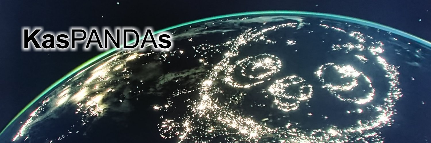 KasPANDAs 🐼 banner