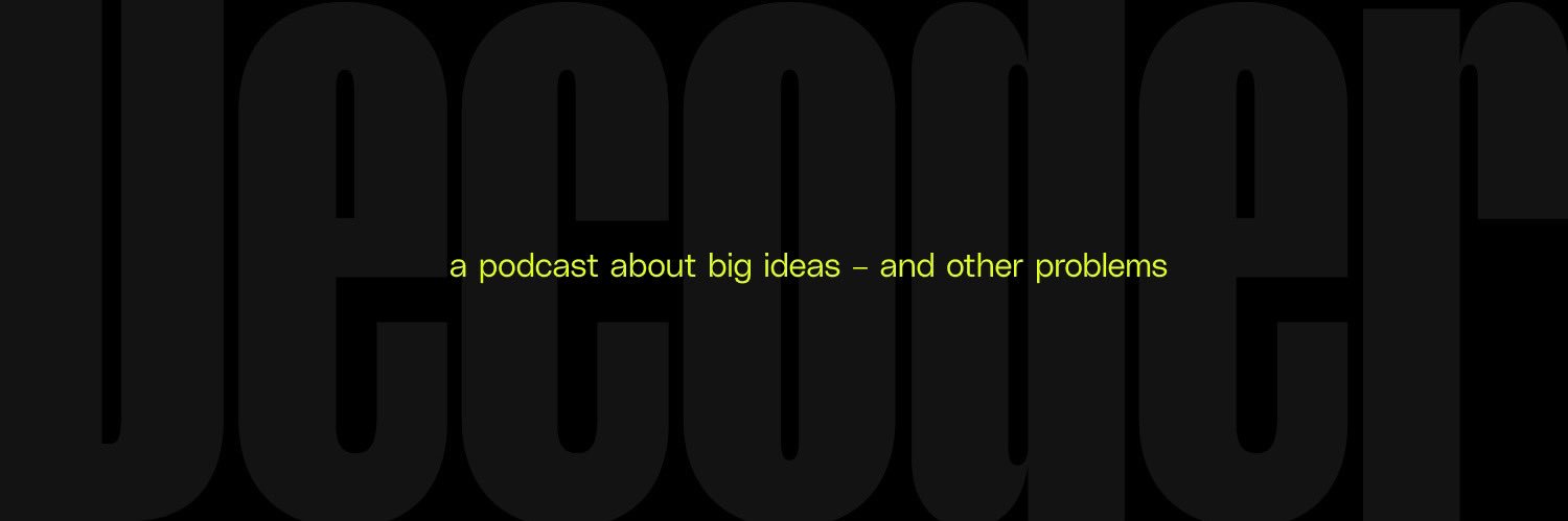 Decoder Podcast banner