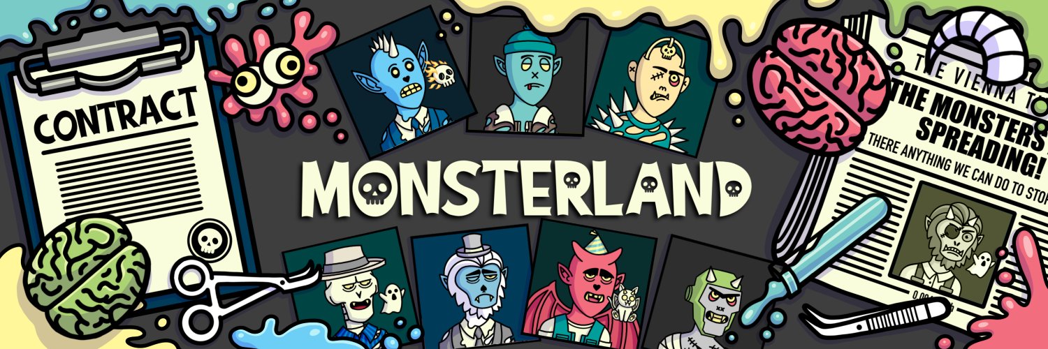 Monsterland (💀,🪦) Profile Banner