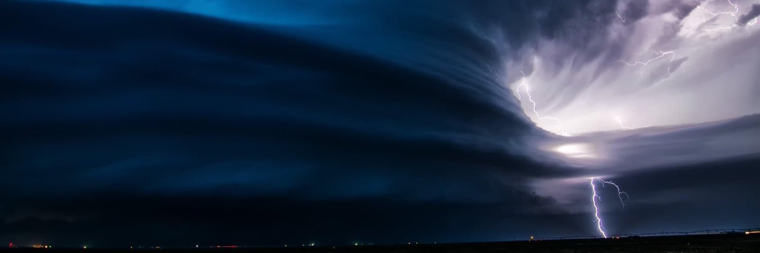 Omaha storm chaser banner