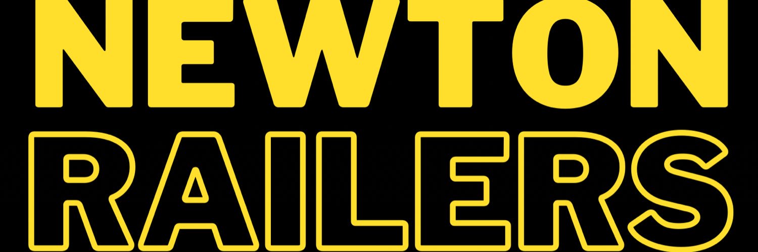 Newton Railers Booster Club banner