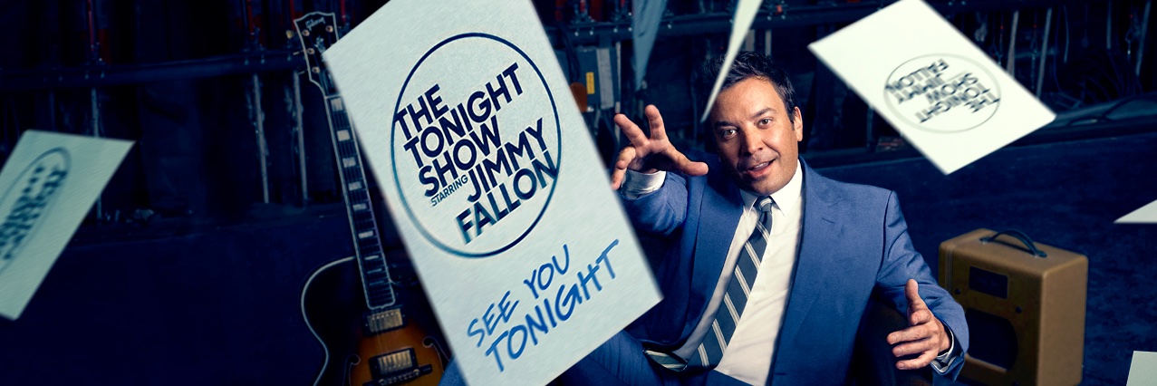 Jimmy Fallon's banner