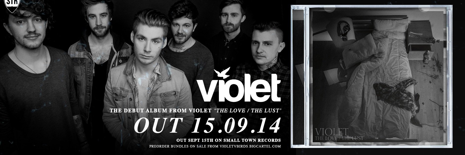 Violet banner