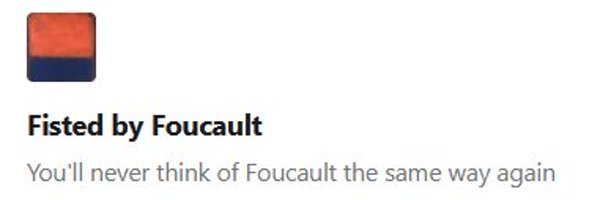FistedFoucault Profile Banner