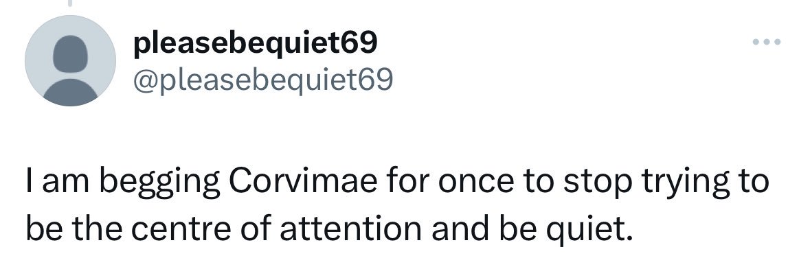 follow @corvimae.com on the other site banner