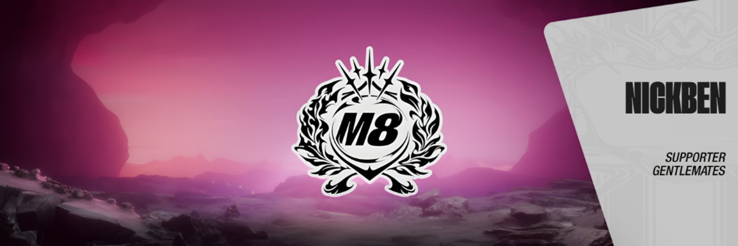 M8 Nickben banner