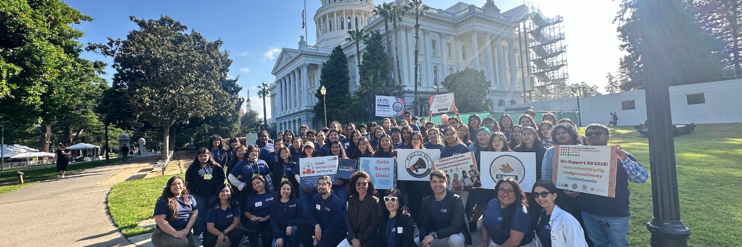 Latino Coalition for a Healthy California's banner