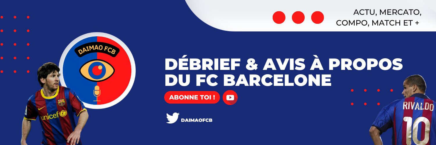Daimao FCB 👁's banner