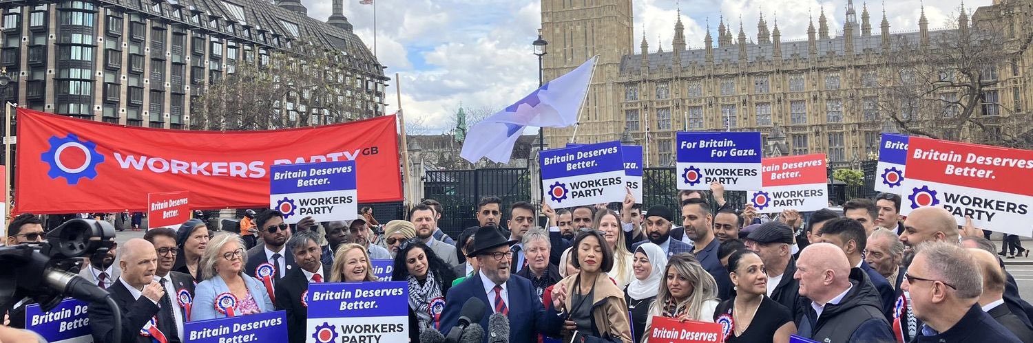 Workers Party - London Region's banner