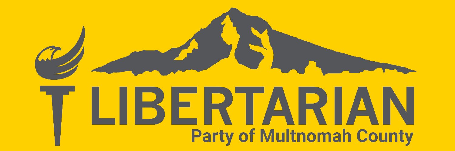 Libertarian Party of Multnomah County's banner
